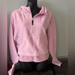 FLX scuba size l pink hooded pullover